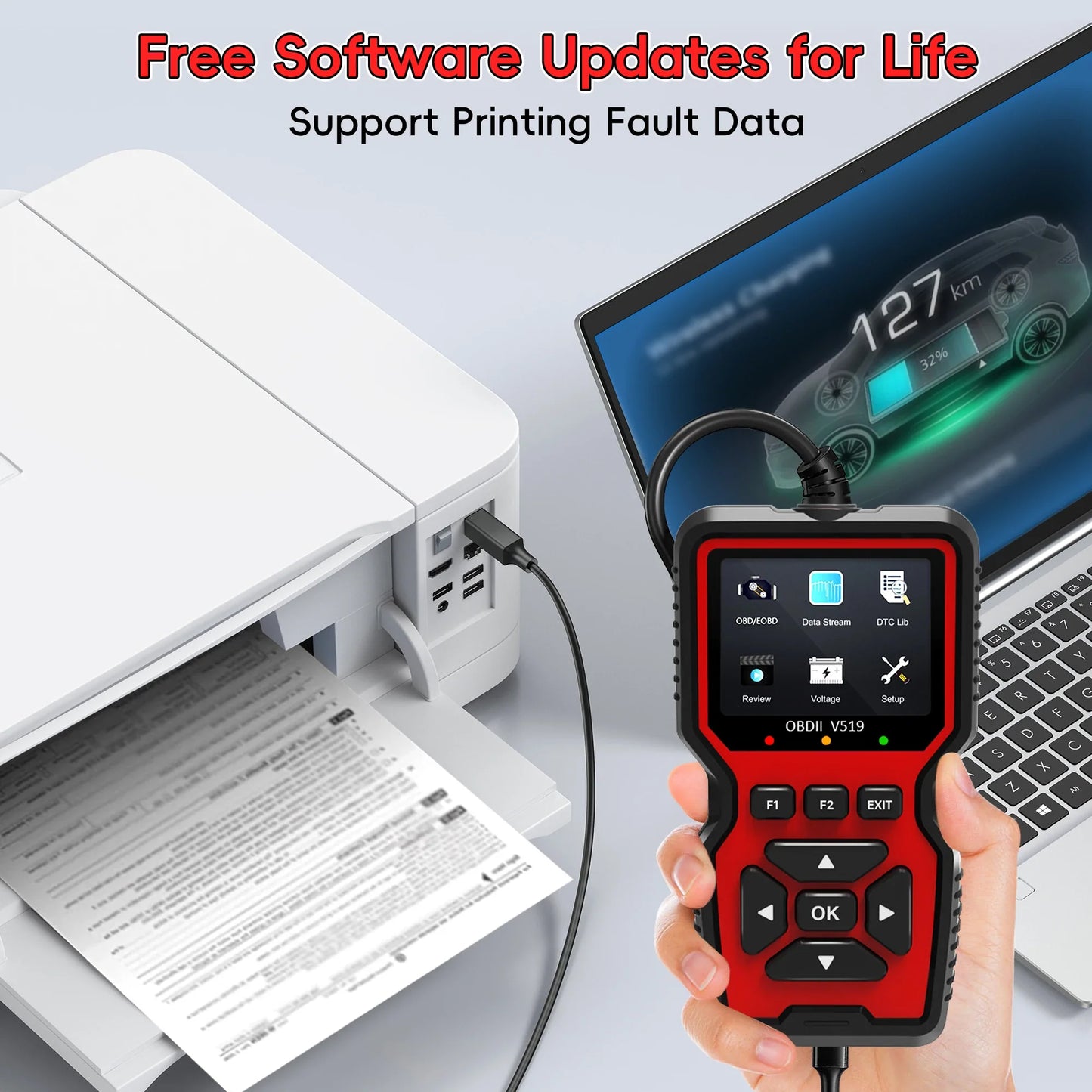 📣 2025 New Product Specials 💥 OBD2 Scanner Car Engine Diagnostic Tool