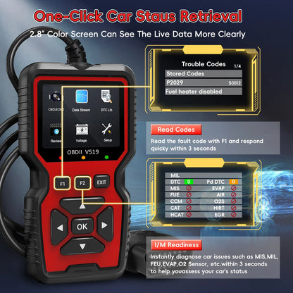 📣 2025 New Product Specials 💥 OBD2 Scanner Car Engine Diagnostic Tool